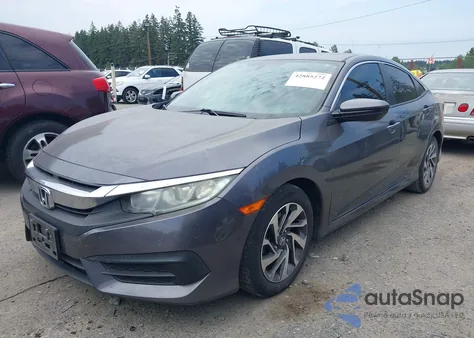 2017 Honda Civic Ex from USA, damaged, VIN 2HGFC2F73HH576465